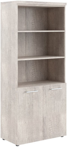 Шкаф с 1 комплектом глухих малых дверей и топом THC 85.5 дуб Каньон Z 854х452х1968