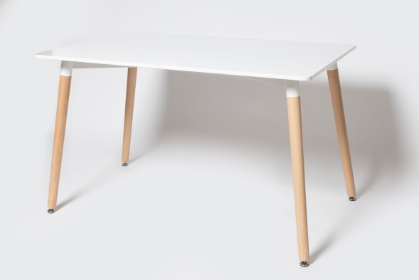 Стол Oslo Rectangle WT, 120х80 см