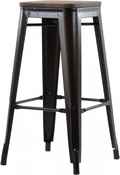 Стул Tolix Wood барный