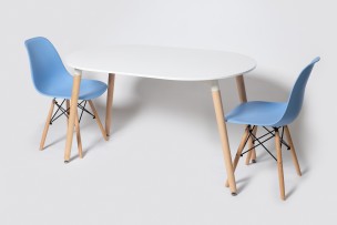 Стол овальный, 120х80 см