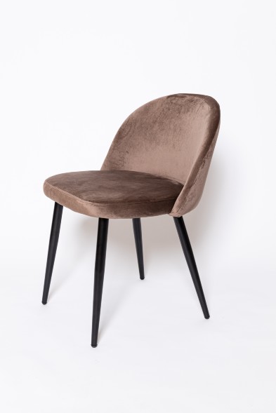 Кресло-стул DISCO black коричневый