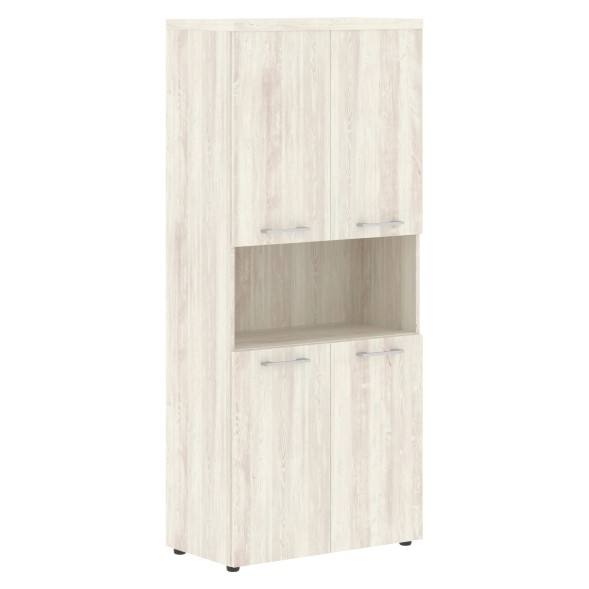 Шкаф с 2-мя комплектами глухих малых дверей и топом THC 85.4 856х450х1968 TORR-Z