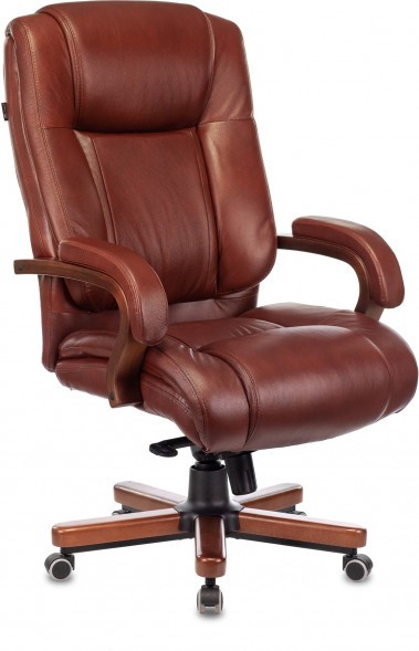 Кресло руководителя Бюрократ T-9925WALNUT